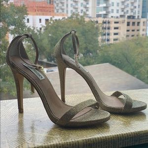 Golden Steve Madden Heels